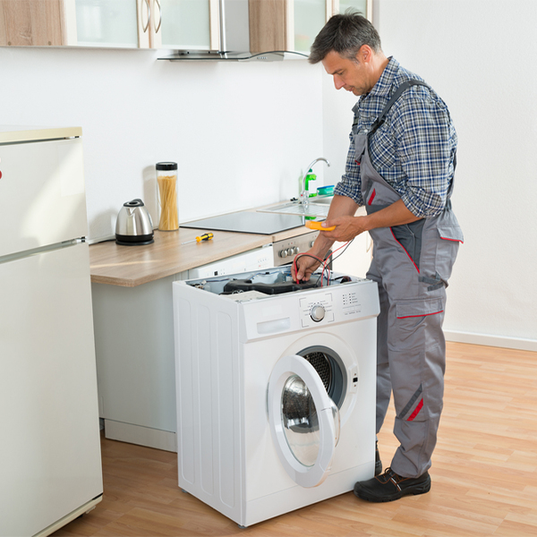 can you walk me through the steps of troubleshooting my washer issue in Brooks